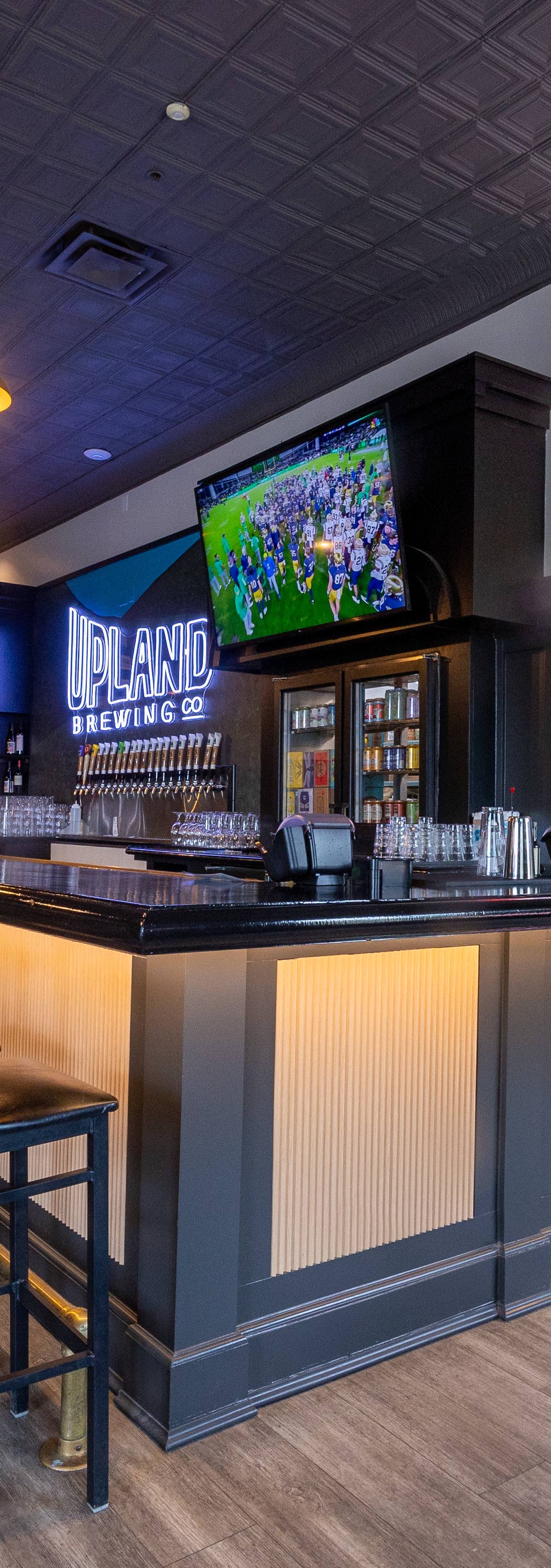 An evening pour at Upland