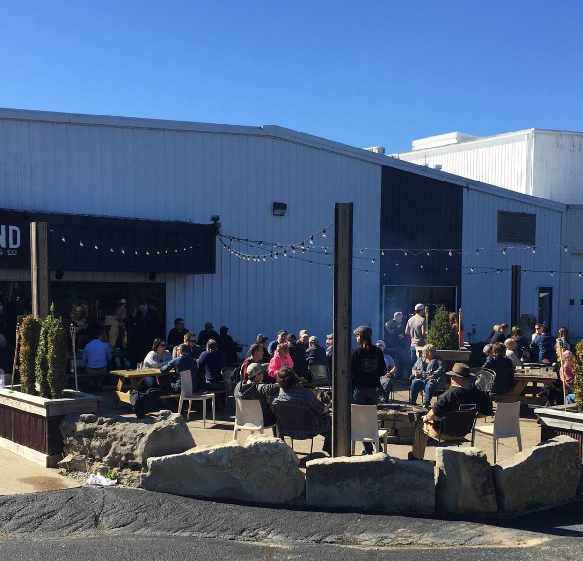 The Tap Room at Profile Brewery in Bloomington, Indiana